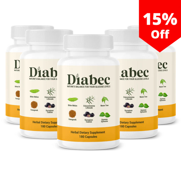Diabec 5-pack, 150 to 300 day supply