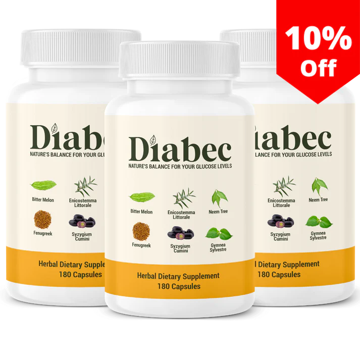 Diabec 3-pack, 90 to 180 day supply